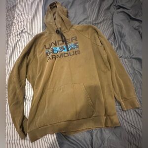 Under Armour Men's Olive Hoodie size XXLT